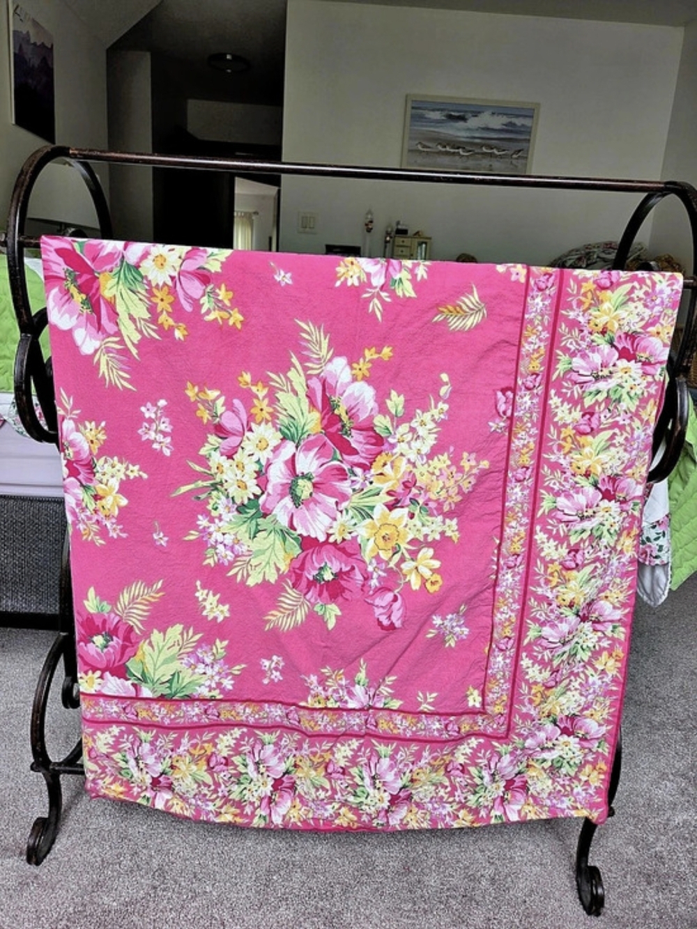 April Cornell Floral Tablecloth